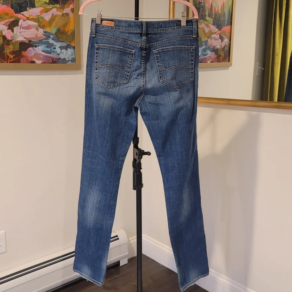 RED ENGINE Firefly Mid Rise Straight Leg Jean Made in America Size 30 - Picture 3 of 16